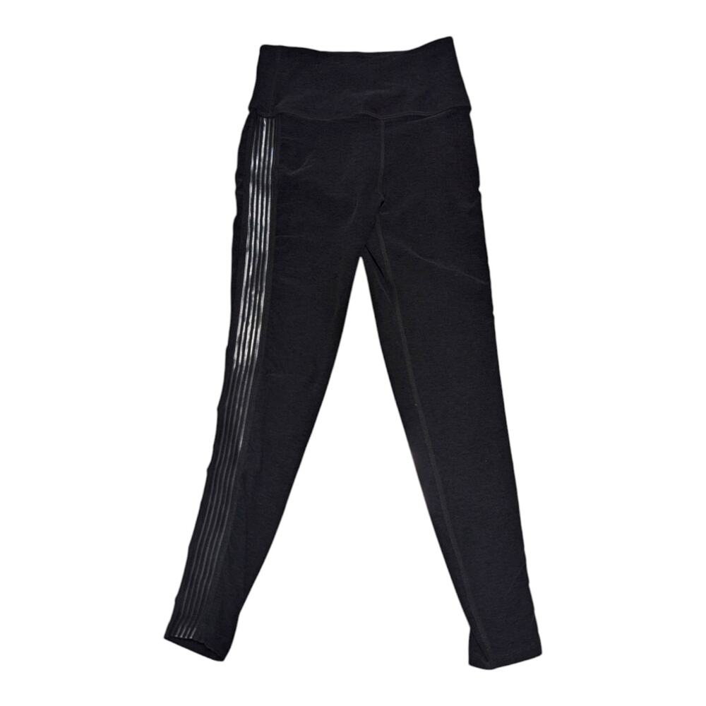 Beyond Yoga Sheer Illusion High Waisted Leggings Gray Spacedye Womens Medium Gym